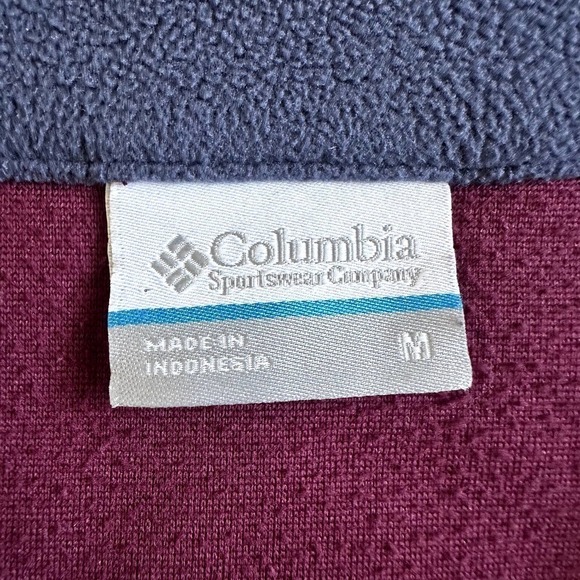 Columbia | Three Tone Half Zip Fleece Sweater | Size: Medium - Picture 7 of 8
